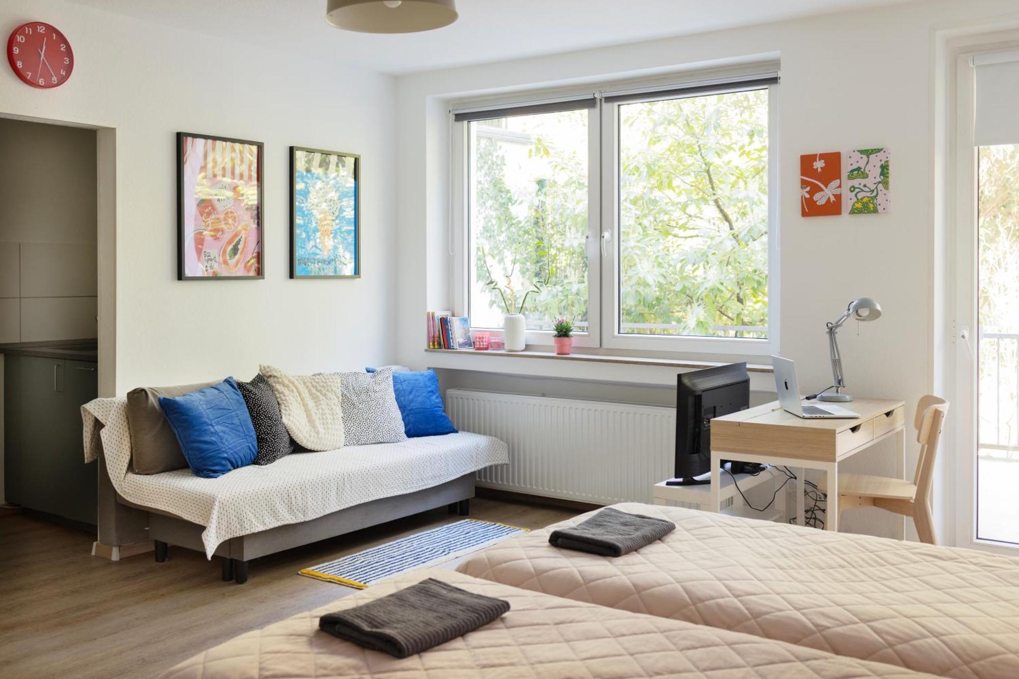 Central Apartment With Terrace And A Free Parking Duisburg Zewnętrze zdjęcie