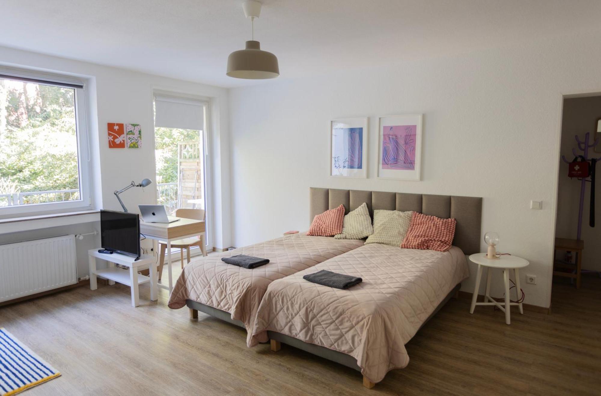Central Apartment With Terrace And A Free Parking Duisburg Zewnętrze zdjęcie